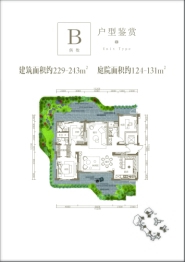 佳元·江畔锦御3室2厅1厨2卫建面229.00㎡