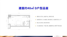 绿地派克公馆建面48.00㎡