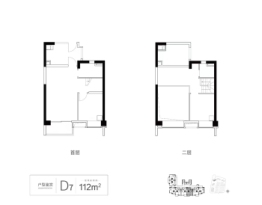 五矿崇文金城4室2厅1厨2卫建面112.00㎡