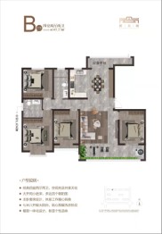 状元城4室2厅1厨2卫建面145.37㎡