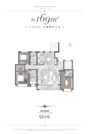 招商·江山玺3室2厅1厨3卫建面169.00㎡