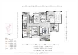 今典·兴隆首府4室2厅1厨2卫建面145.00㎡