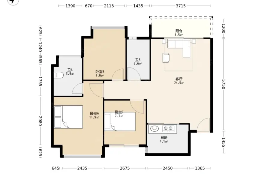 文华郦苑图片相册,文华郦苑户型图,样板间图,装修效果图,实景图-佛山