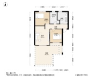 锦樾华府锦樾华府2居室户型图