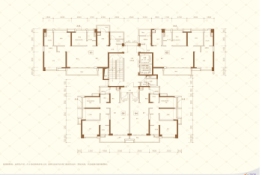 保利中央公园4室2厅1厨2卫建面134.90㎡