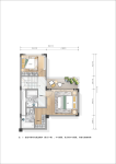 二期下叠建面105㎡户型