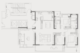 龙光越秀天皓名邸4室2厅1厨3卫建面190.00㎡