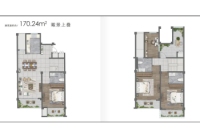 瞰景上叠170.24平米户型