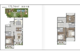 月映·九院4室2厅1厨3卫建面175.74㎡