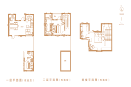 兴龙·洲顿庄园3室2厅1厨3卫建面95.00㎡