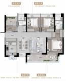 曜玥湾·铂森江海12栋02 05户型建面127㎡户型