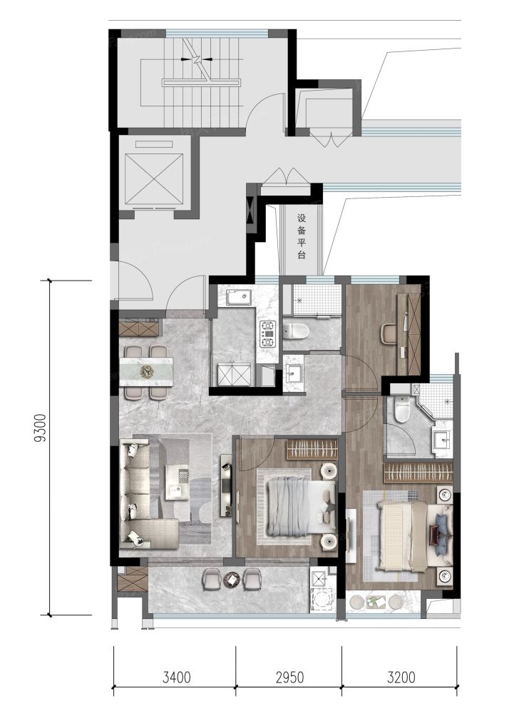 户型图2/2