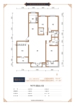 东区4#A户型186.4平三室