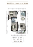 D2户型-110.11㎡
