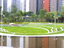 次新小区 全玻璃外面幕墙 四房四卫 正看一线公园