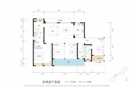 中建昭山印象|江湖5室2厅1厨3卫建面198.00㎡