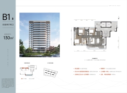 香港置地·天湖翠林4室2厅1厨2卫建面130.00㎡