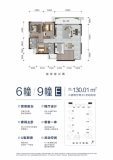 中央公园·澜园6、9栋130㎡