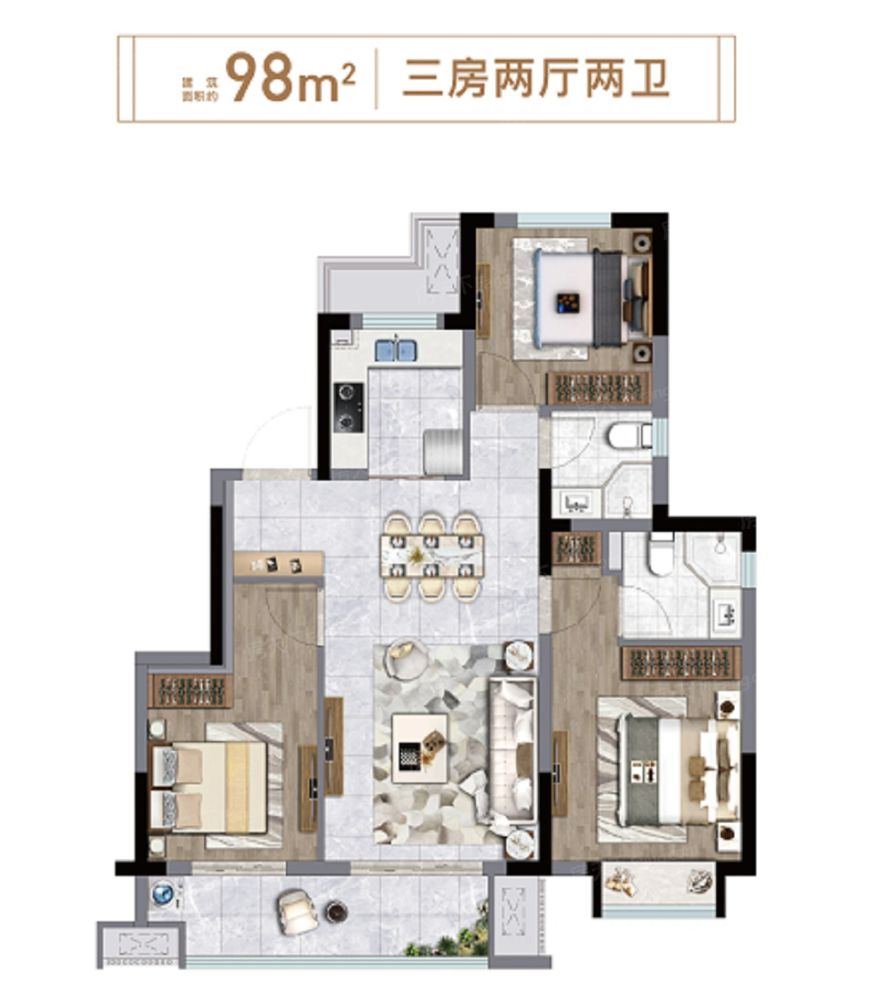 户型图2/2