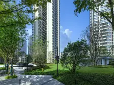 华宇城 实木家具 精装三房 九成新 住家安静