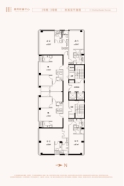 建邦财富中心1室1厅1厨1卫建面58.00㎡