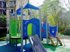 南滨路 华发四季半岛 板式洋房 1梯2户 中庭位置