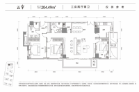 204.49平户型图