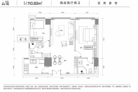 110.80平户型图