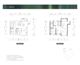 融创·中央公园3室2厅1厨2卫建面115.00㎡