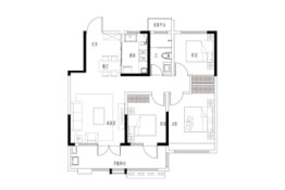 立国经典院子3室2厅1厨1卫建面108.16㎡