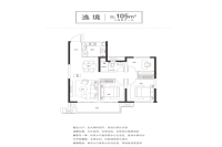 105平户型