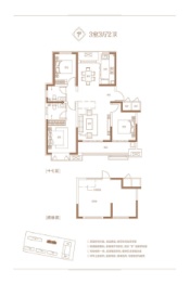 中易·君悦里3室2厅1厨2卫建面118.00㎡