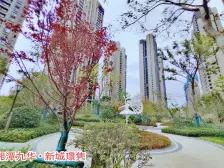 新城璟隽毛坯三房,园林式小区,全人车分流,交通方便