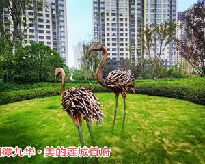 九华美的新小区 人车分流 环境优美 书包金庭与江声
