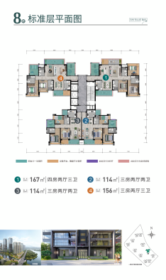 楼栋平面图