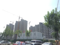 金元观悦府在建工地实景图