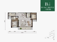 B2户型-118㎡