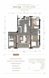 南泊湾3室2厅1厨2卫建面179.00㎡