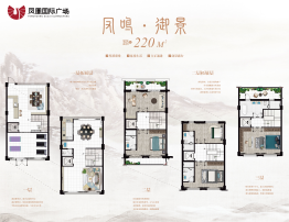 凤凰国际广场2室1厅1厨1卫建面220.00㎡