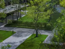 金地物业 正规三房 户型方正 临江花园洋楼 采光很好