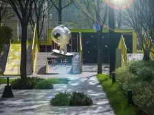 近万达广场,近古镇,金地品牌,环境安静