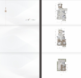 东叁金茂逸墅4室4厅2厨3卫建面145.00㎡