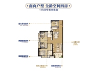 18/19栋建面约89平户型