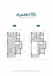 观山樾198平下叠户型