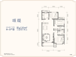 当代悦城MOMΛ3室2厅1厨2卫建面120.00㎡