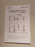 远洋红星长沙天铂135平样板间户型图