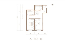 亮马·福景苑1室1厅1厨1卫建面120.00㎡