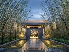 中式园林小区,联排中户,有地下室