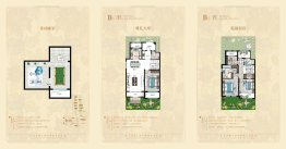 当代·江北水镇·如院3室2厅1厨3卫建面180.88㎡