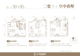 滨江华尔街中心4室2厅1厨3卫建面180.00㎡